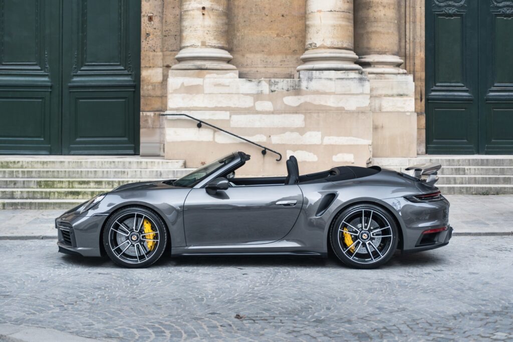 Porsche 992 Turbo S Convertible Side