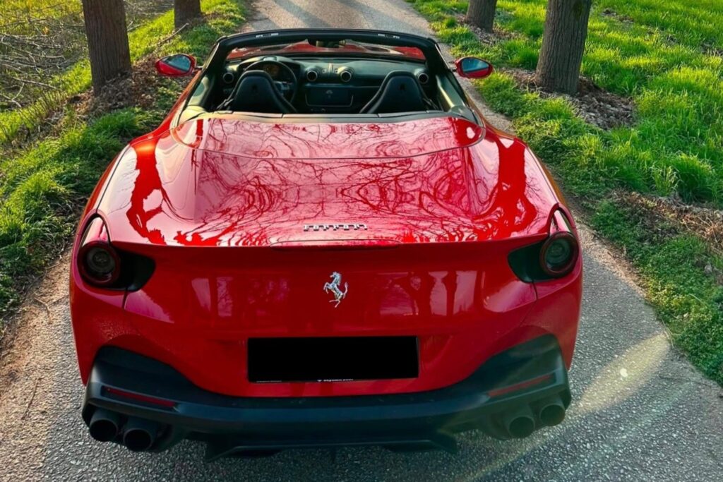 Ferrari Portofino Rear Crop