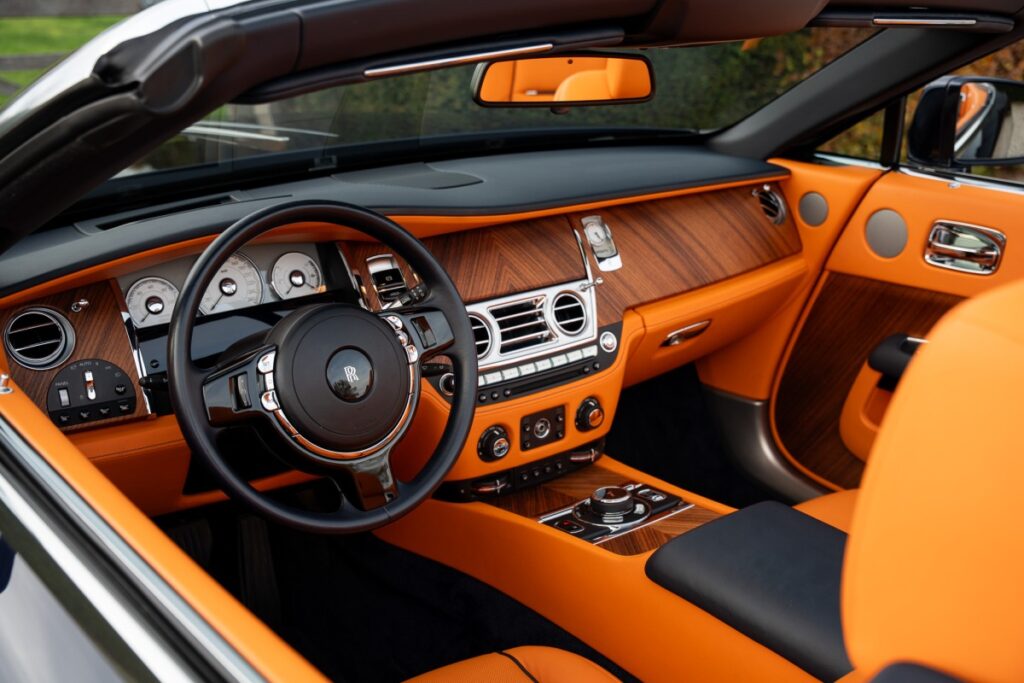 Rolls Royce Dawn Interior 5 Blue