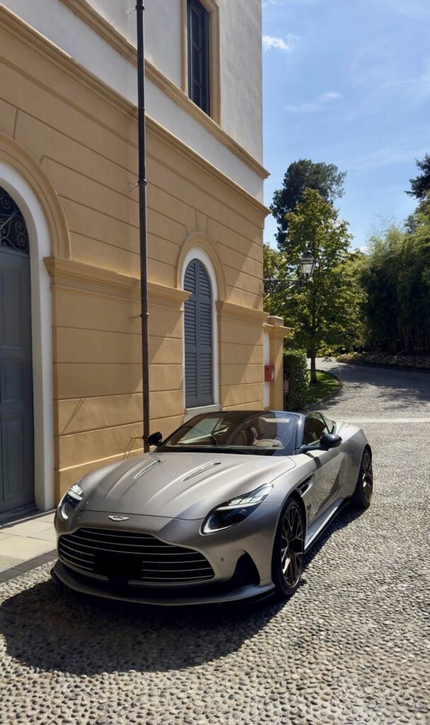 Aston Martin DB12 Volante Lake Como 1