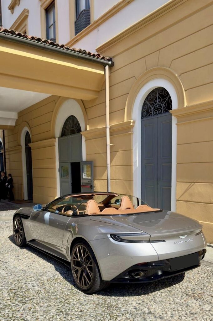 Aston Martin DB12 Volante Lake Como 3