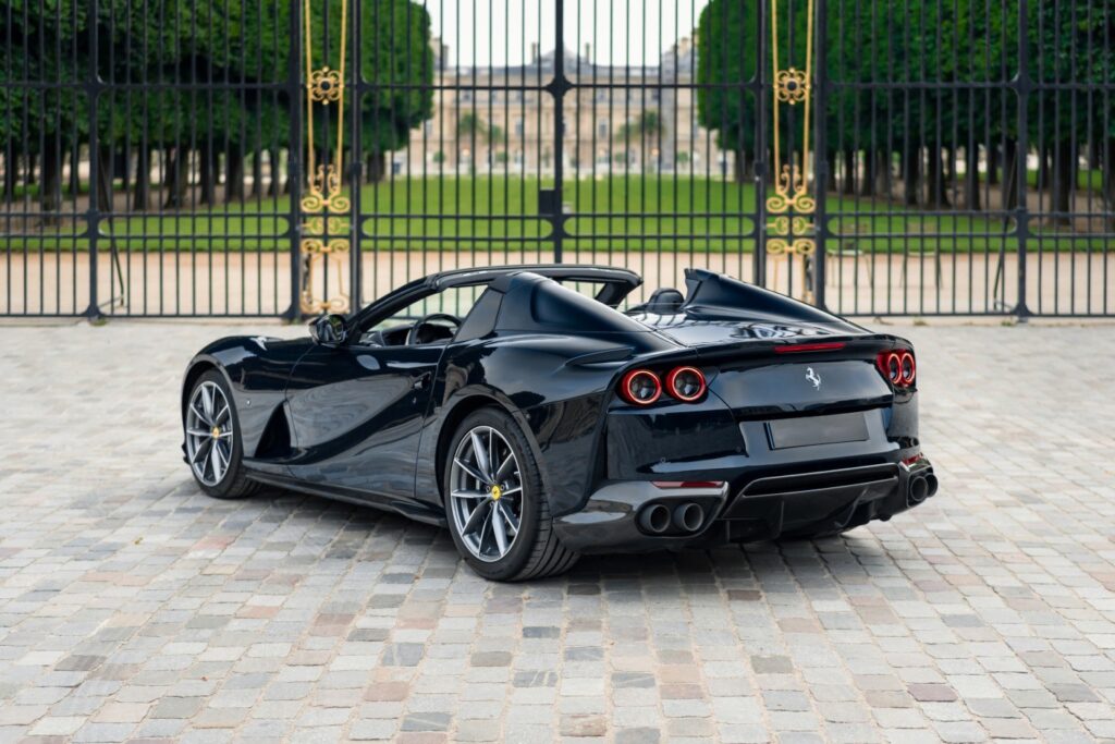 Ferrari 812 GTS Blue Front Rear