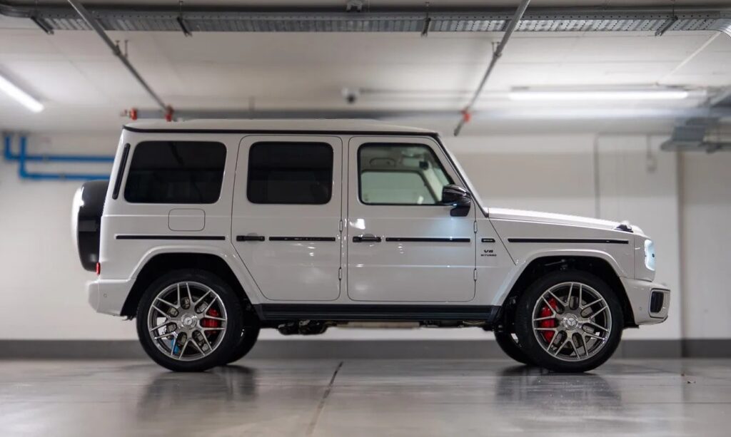 Mercedes-AMG G63 White 2026 Side