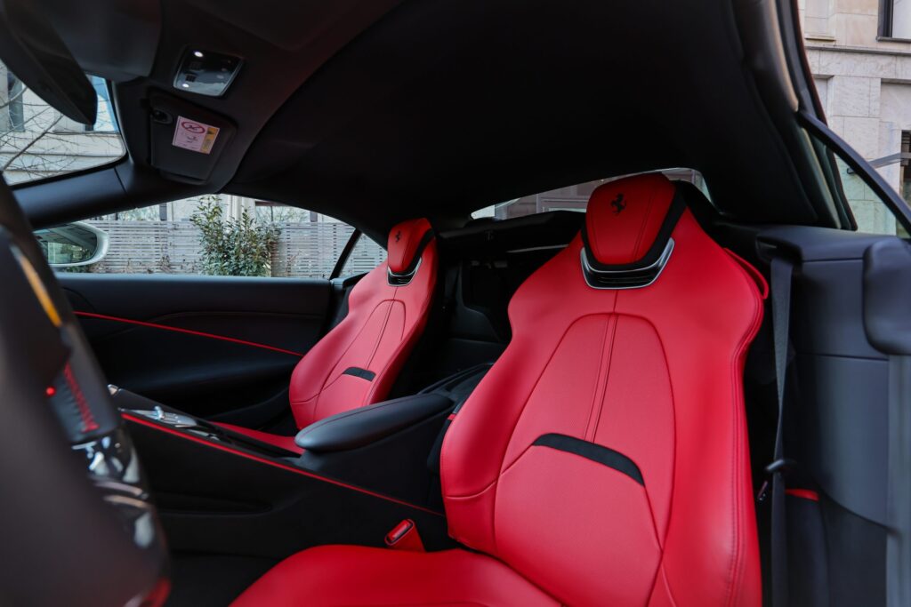 Ferrari Roma Spider Front Interior 2